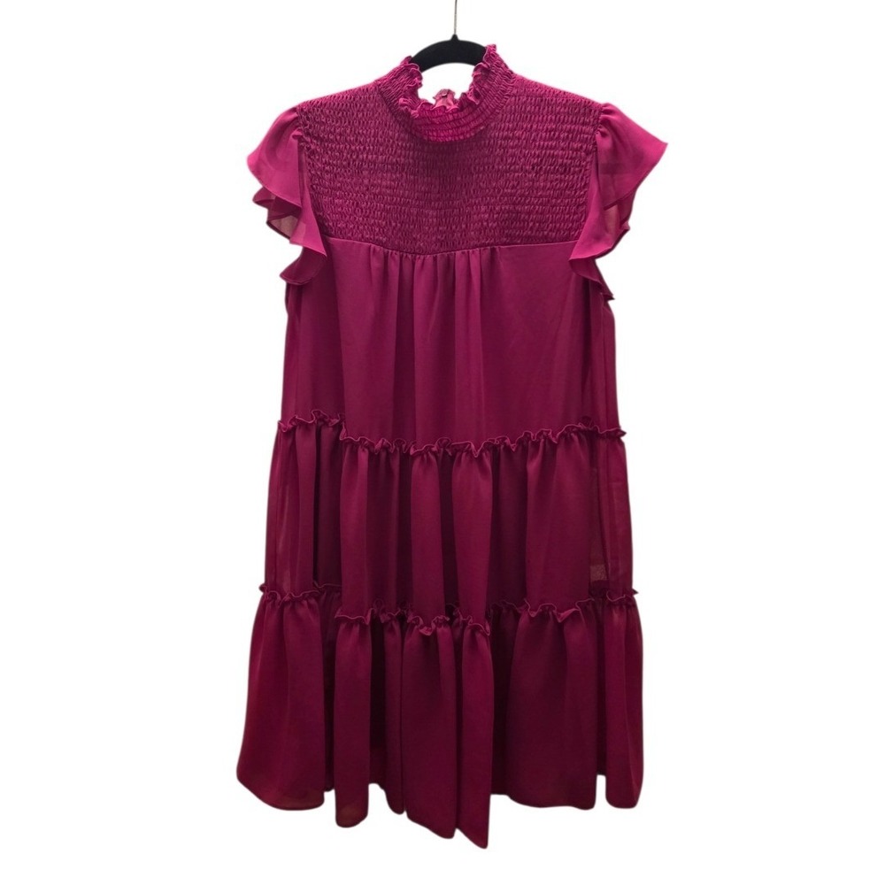 Maison Tara Smocked Tiered‎ Dress – Size 10 – NWT